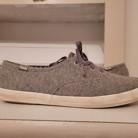 Grey Keds size 9 - Picture 1 of 6